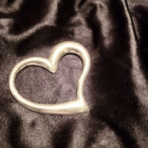 Sterling heart pendant